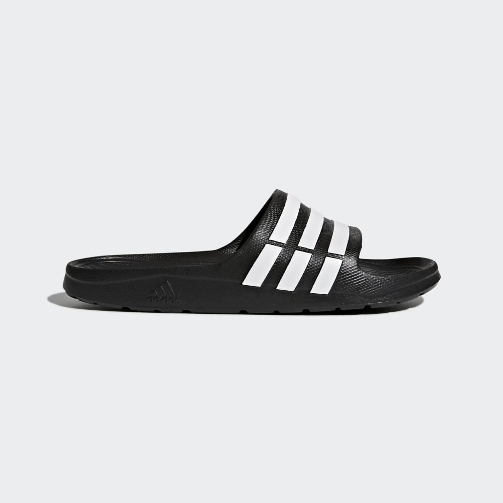 Papuci Adidas Duramo Barbati Romania - Negrii/Albi G15890